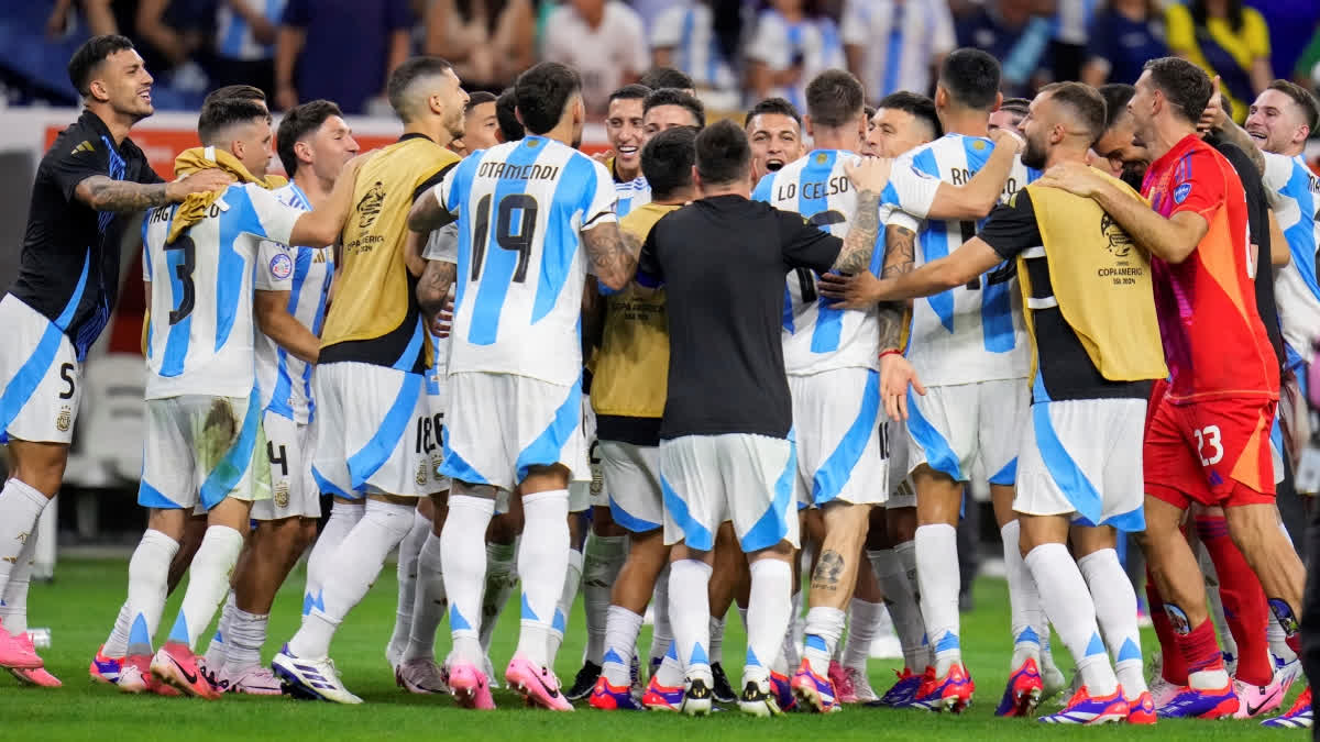 Lionel Messi's Argentina registered a dominating victory over Canada by 2-0 in the semi-final game and secured their berth in the Copa America final. Julin lvarez and Lionel Messi scored goals for the defending champions.