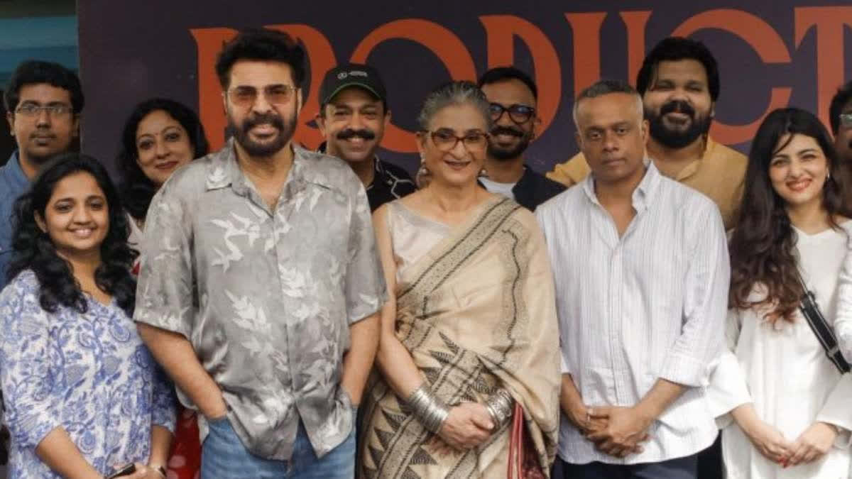 Mammootty joins hands with director Gautham Vasudev Menon for an upcoming Malayalam language film. The project commenced with a traditional puja ceremony held in Kochi today, July 10. Although Menon has acted in a few Malayalam films, this yet-to-be-titled movie will be his first directorial venture in the language.