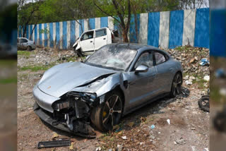 The luxury car driven by a minor that fatally hit two bike riders in Pune in June