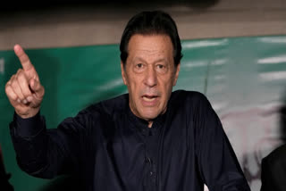 File photo of Pak ex-PM Imran Khan
