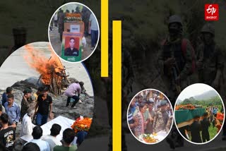 Last rites of Uttarakhand martyrs