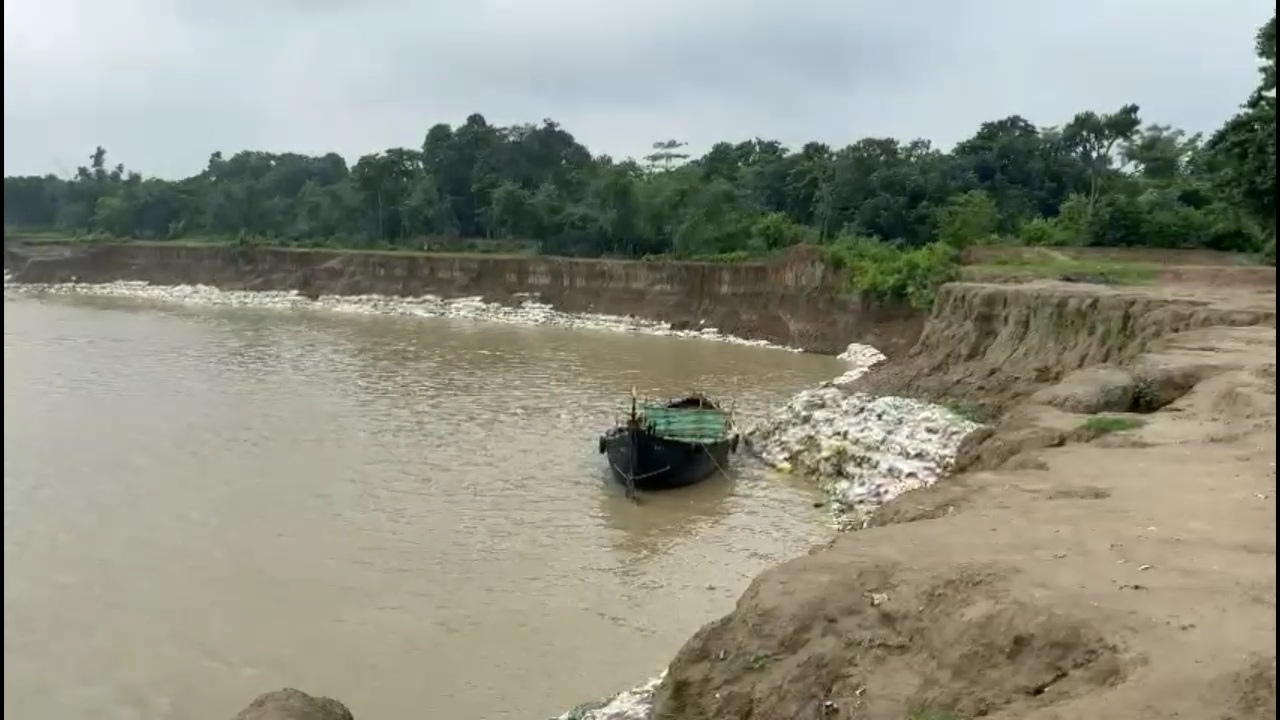 Ganga Erosion in Samserganj