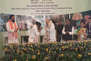 Eastern Zonal Council Meeting Begins  In Ranchi, Soren Felicitates Shah