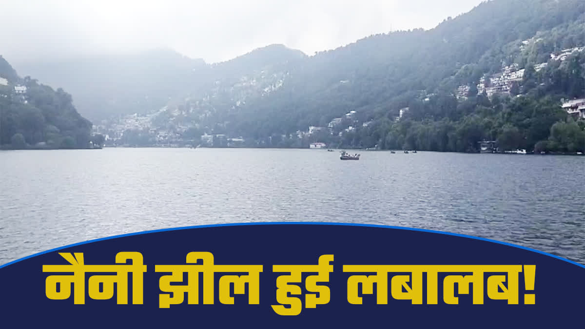 Naini lake Water level