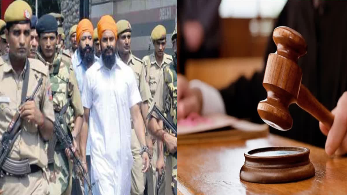 Appearance of Jagtar Singh Hawara in Mohali court in CM Beant murder case