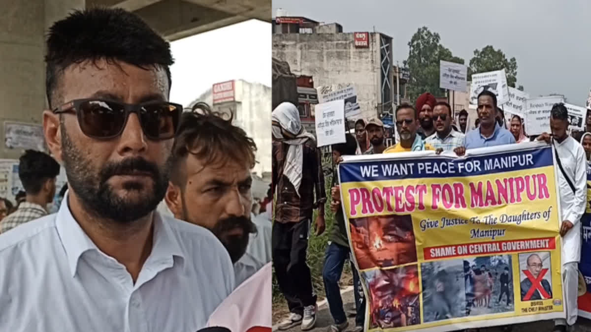 Actor Shehnaz Gill's father Santokh Gill protested against his own government on Manipur violence