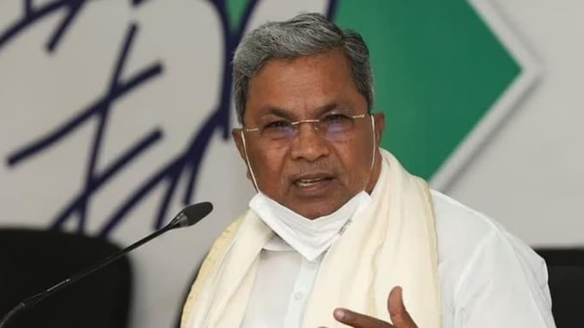 Chief Minister Siddaramaiah