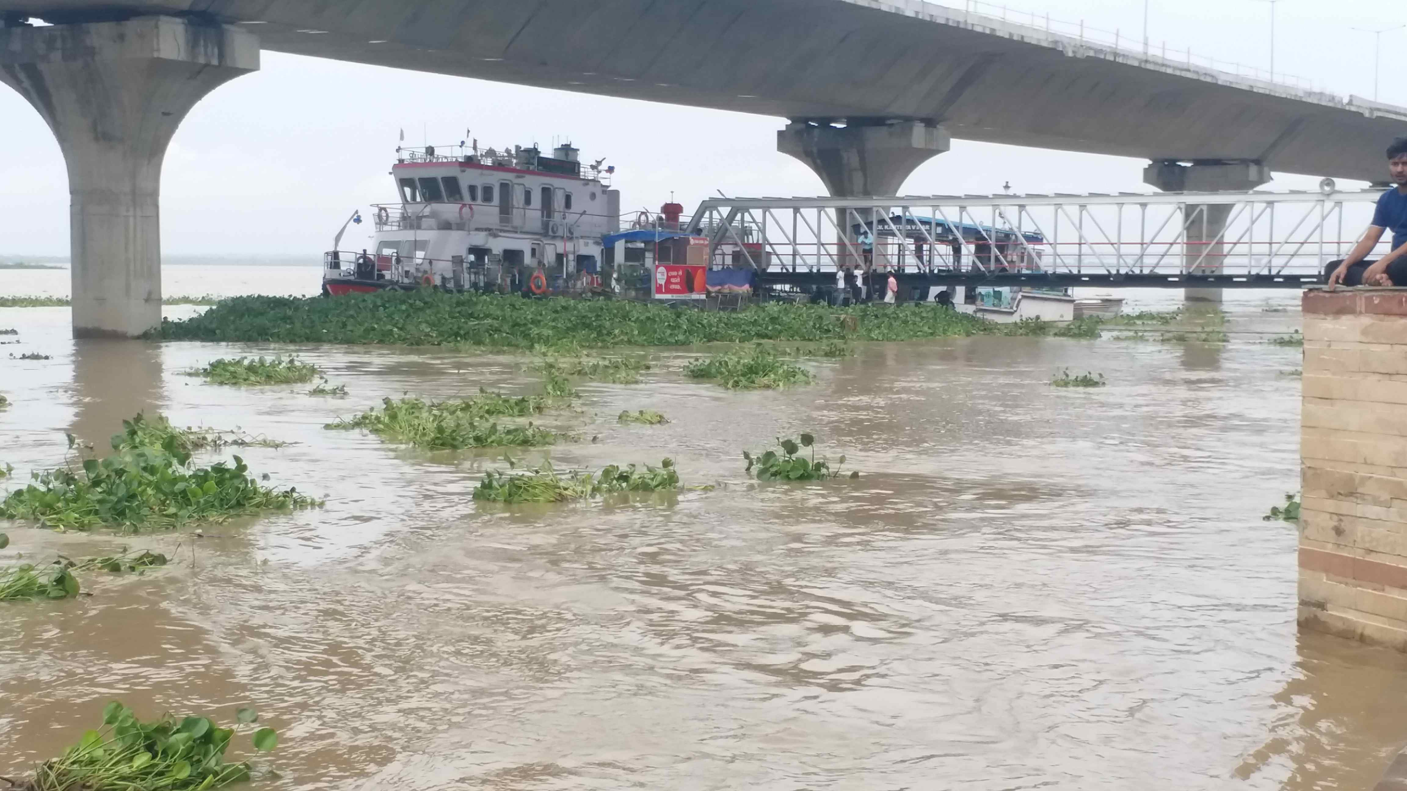 गंगा नदी के जलस्तर में हुई बढ़ोतरी