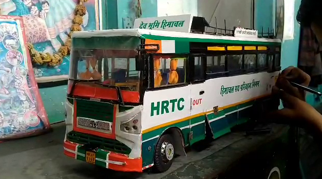 HRTC Bus Model