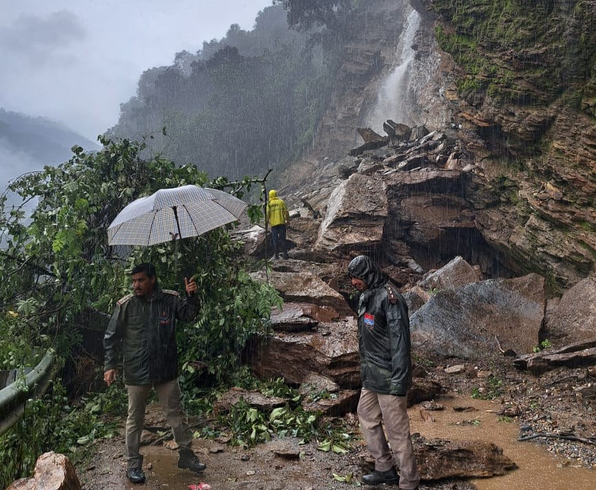 Landslide in Rudraprayag