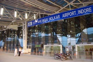 Indore airport number one in airport facility