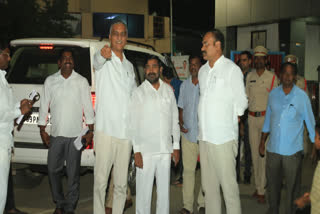 Minister Jagdish Reddy  Visits Komati Cheruvu