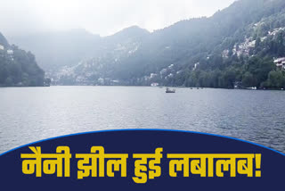 Naini lake Water level