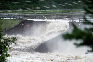 Dam in Norway partially bursts after days of heavy rain, flooding and evacuations