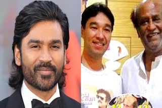 Japanese couple and actor dhanush enjoyed Jailer in Chennai