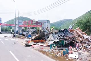Bulldozer action on Medical shops in Nuh