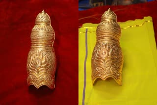 Guruvayoor Temple  Golden Crown to Guruvayoorappan  ഗുരുവായൂരപ്പന് 32 പവന്‍റെ സ്വര്‍ണ കിരീടം  തമിഴ്‌നാട് മുഖ്യമന്ത്രിയുടെ ഭാര്യ  ദുര്‍ഗ്ഗ  തമിഴ്‌നാട് മുഖ്യമന്ത്രിയുടെ ഭാര്യ ദുര്‍ഗ്ഗ  ഗുരുവായൂരപ്പന് വഴിപാടായി സ്വർണ കിരീടം  ദുര്‍ഗ്ഗ സ്റ്റാലിന്‍  ഉച്ച പൂജ  Tamil Nadu CM  CM MK Stalin  CM MK Stalin in Guruvayoor  kerala news updates  latest news in kerala