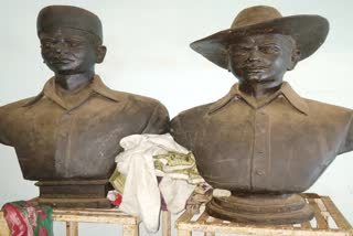 great freedom fighters gathering dust in municipal office
