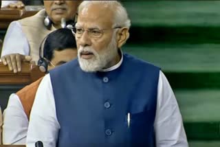 modi speech in loksabha  പ്രതിപക്ഷത്തിനെതിരെ ആഞ്ഞടിച്ച് പ്രധാനമന്ത്രി  പ്രധാനമന്ത്രി  പ്രധാനമന്ത്രി നരേന്ദ്ര മോദി  കേരളത്തിലെ എംപിമാര്‍  നരേന്ദ്ര മോദി ലോക്‌സഭ