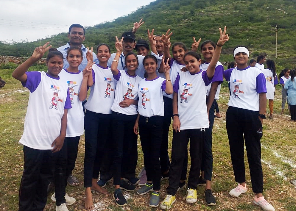Rajiv Gandhi Rural and Urban Olympic Game in Udaipur