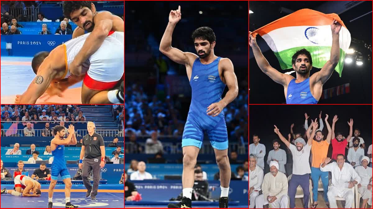 Wrestler Aman Sehrawat Bronze Medal In Paris Olympics 2024