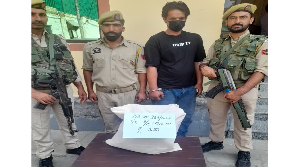 Notorious drug dealer arrested in Baramulla