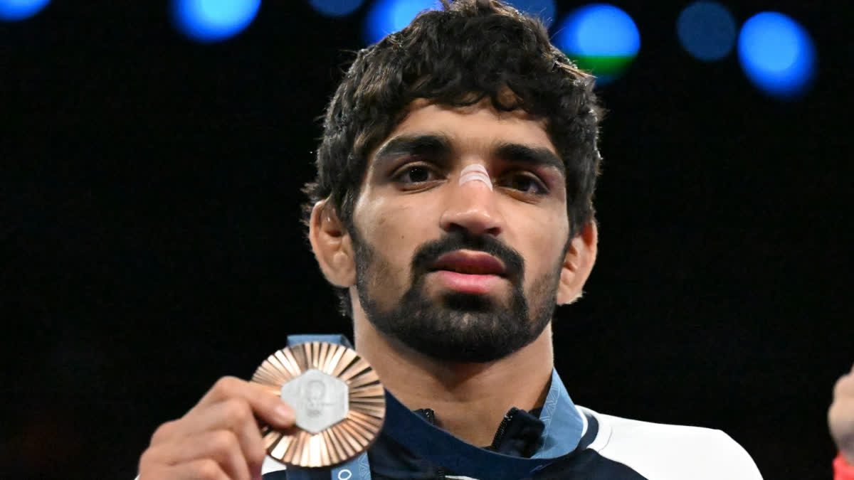 Aman Sehrawat Bronze Medal Match