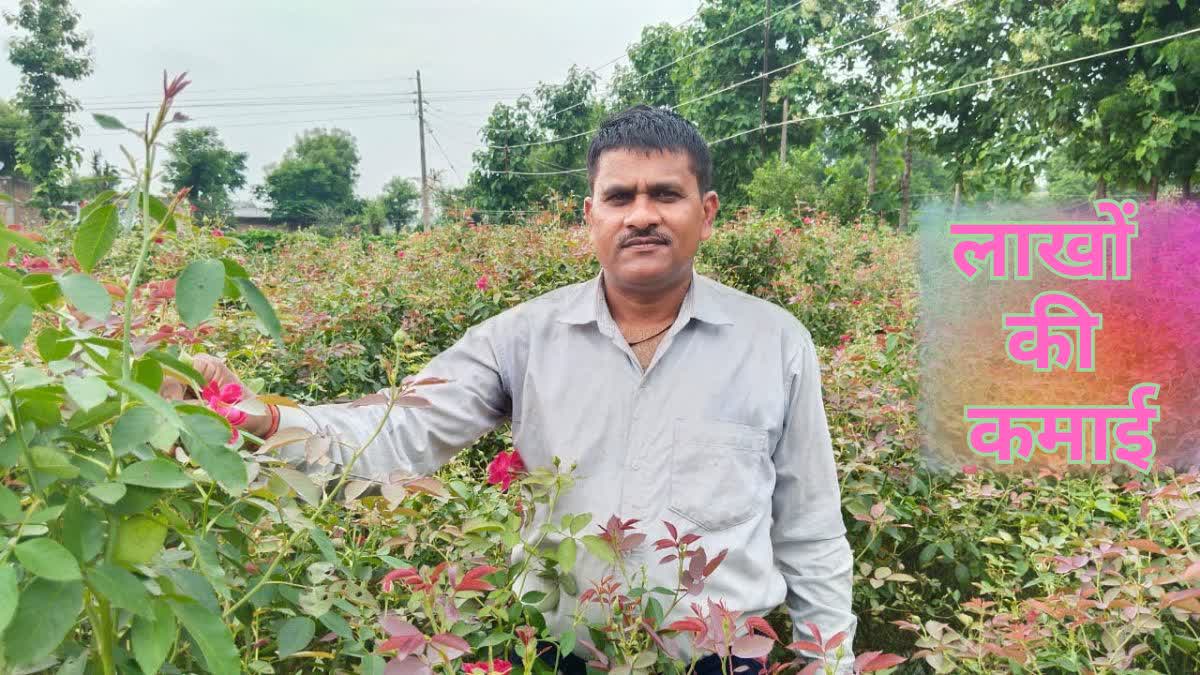 CHHATARPUR FLOWER FARMING