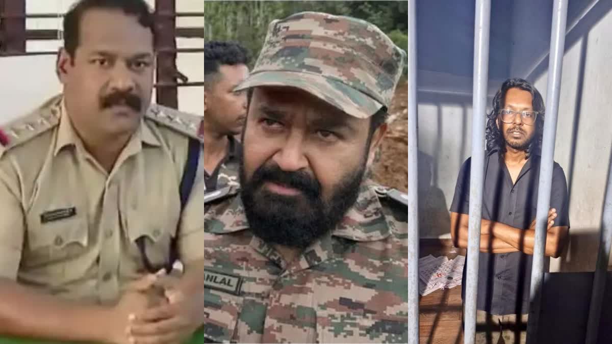 YOUTUBER CHEKUTHAN CASE  DEFAMATORY COMMENTS ON MOHANLAL  ചെകുത്താനെതിരെ സിഐ സുനിൽ കൃഷ്‌ണൻ  CYBER ATTACK AGAINST MOHANLAL