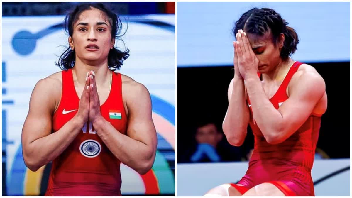 VINESH PHOGAT  PARIS OLYMPICS 2024  ഇന്ത്യൻ ഒളിമ്പിക് അസോസിയേഷൻ  വനിതകളുടെ 50 കിലോഗ്രാം ഗുസ്‌തി