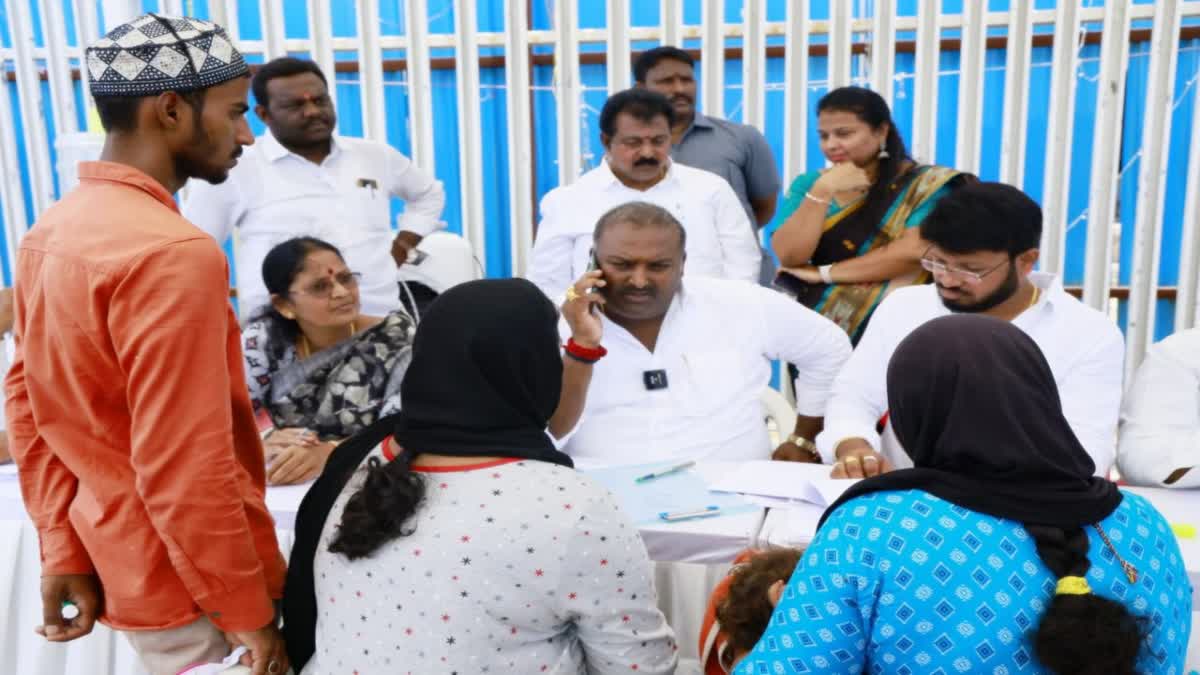 Huge Number of YSRCP Victims Came to Janasena Public Grievance