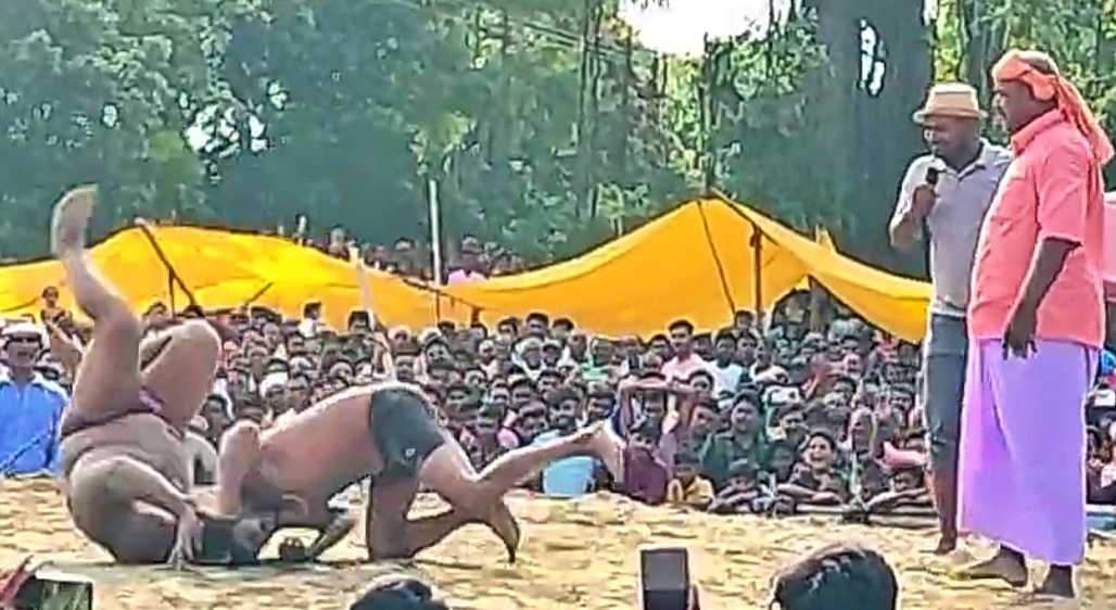 Wrestling Competition In Motihari