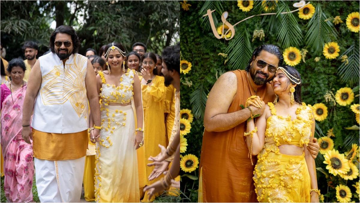 Tharun Sudhir Sonal Monteiro Haldi ceremony