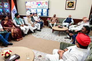 Tea Meeting at Lok Sabha