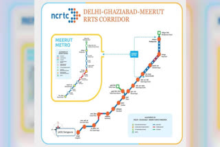 The construction of viaducts for the Delhi-Meerut Regional Rapid Transit System (RRTS) corridor is in its final stage