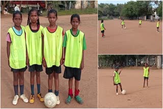 Government School Girls Talent in Football