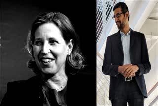 Susan Wojcicki, Sundar Pichai