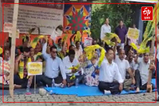 Protests demanding tribalisation of Koch Rajbongshi people at Chacal in Guwahati