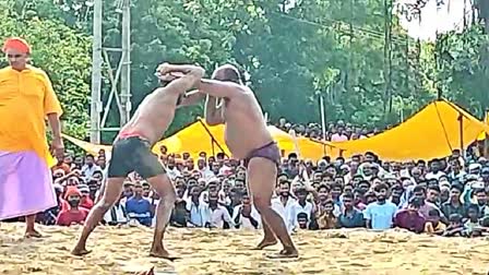 Wrestling Competition In Motihari