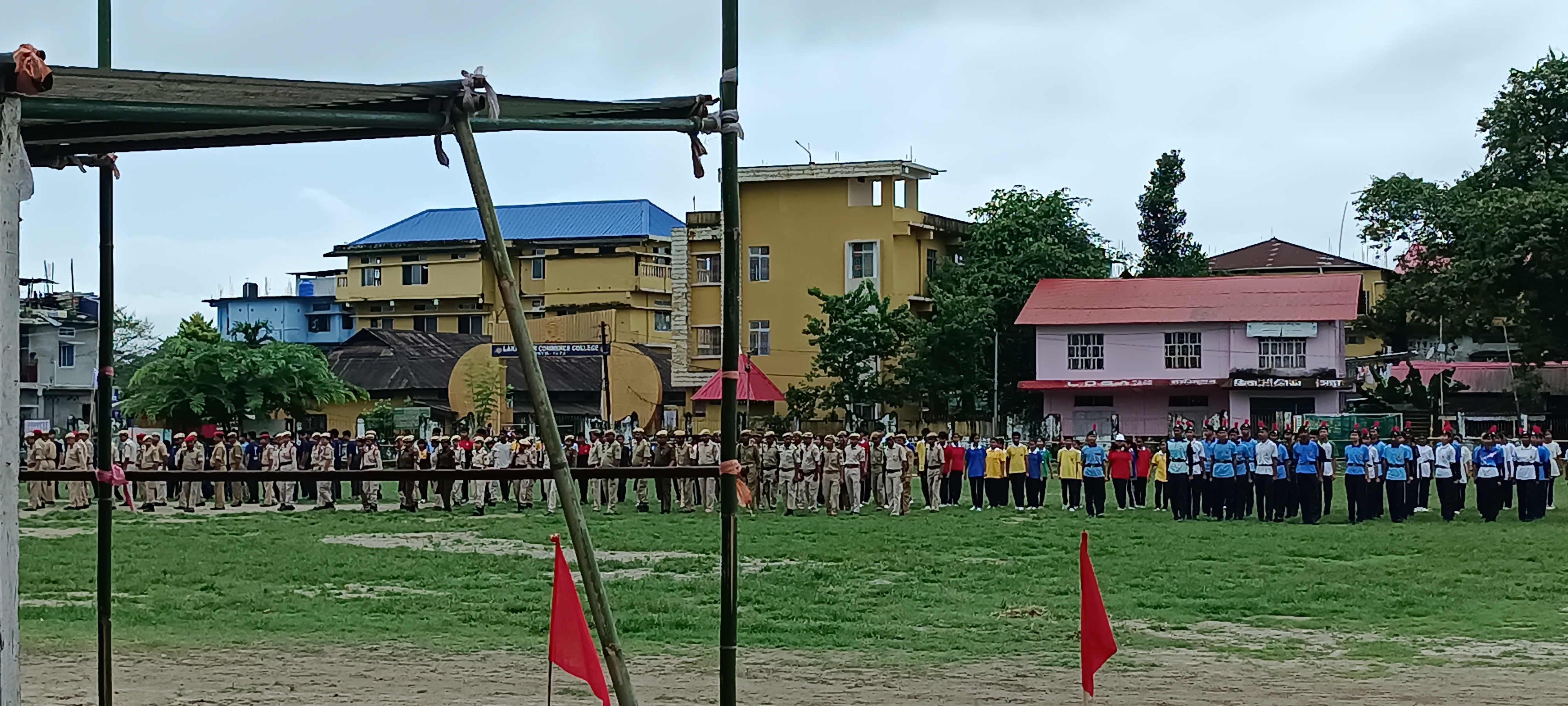 security-tightened-in-jonai and lakhimpur-ahead-of-independence-day 2024 -celebrations