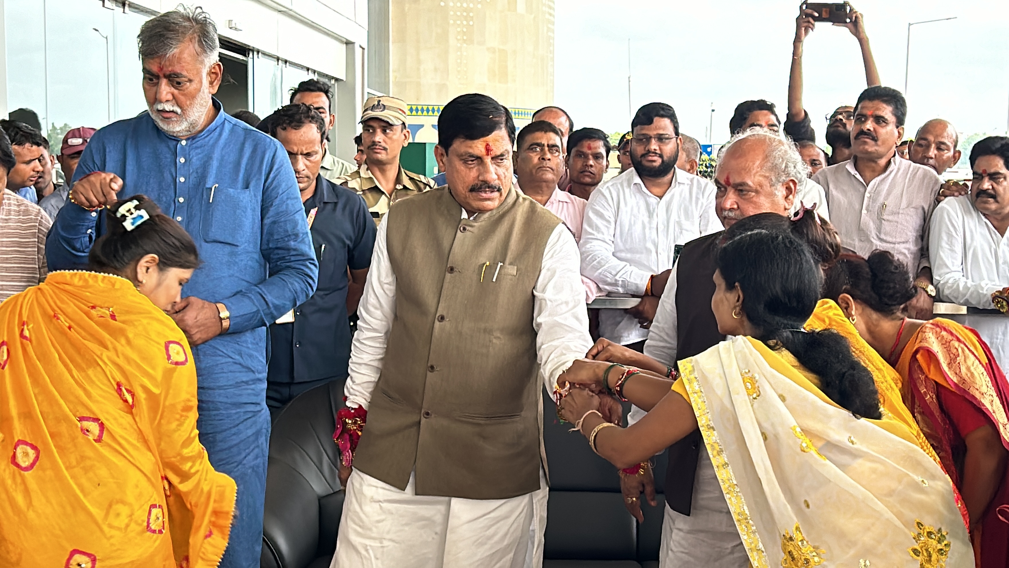 MOHAN YADAV RAKSHA BANDHAN