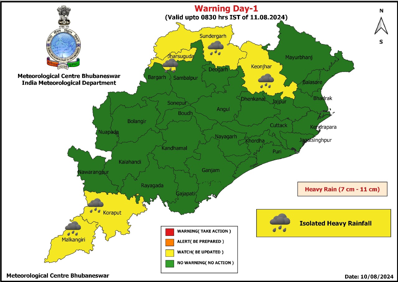 IMD Odisha Weather Update