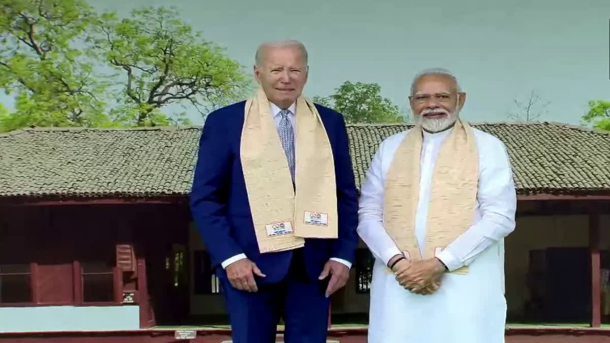 World leaders arrive at Rajghat to pay tribute to Mahatma Gandhi