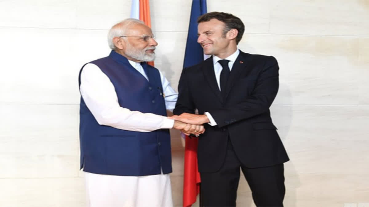 PM Modi to hold working lunch meeting with French President Macron today