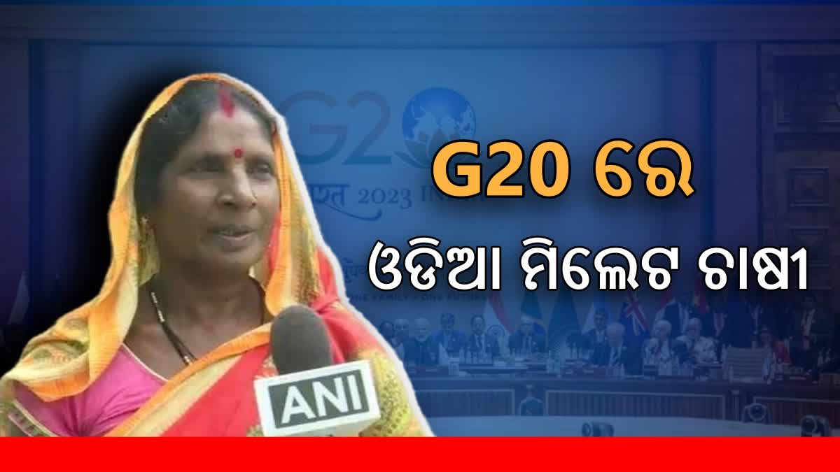 G20 summit: ବିଭିନ୍ନ ରାଷ୍ଟ୍ରମୁଖ୍ଯଙ୍କ ପତ୍ନୀଙ୍କୁ ଭେଟିଲେ ମୟୂରଭଞ୍ଜର ମିଲେଟ ଚାଷୀ, ଓଡିଶା ମିଲେଟ ଆମ୍ବାସଡର ଭାବେ କରିଥିଲେ ପ୍ରତିନିଧିତ୍ବ