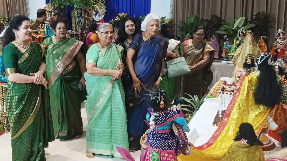 UK PM Rishi Sunak's mother, mom-in-law participate in Janmashtami celebrations in Bengaluru, uk-pm-rishi-sunaks-mother-mom -in-law-participate-in-janmashtami-celebrations-in-bengaluru