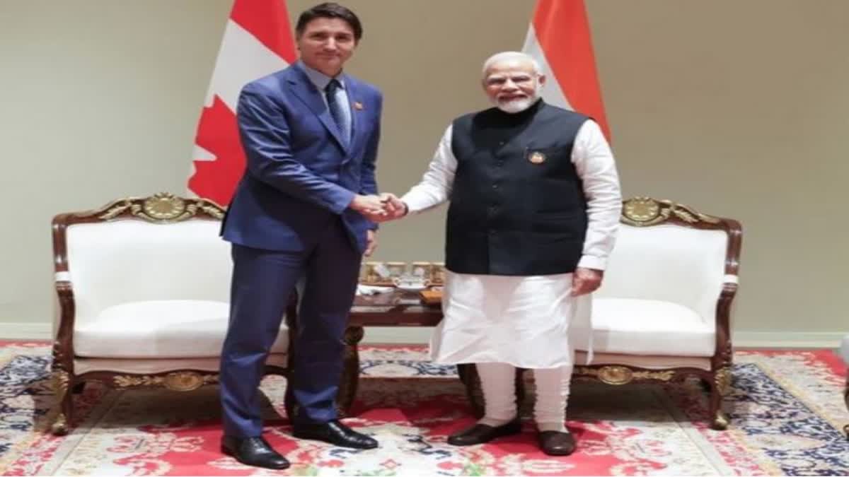 PM Modi met Canadian PM Trudeau
