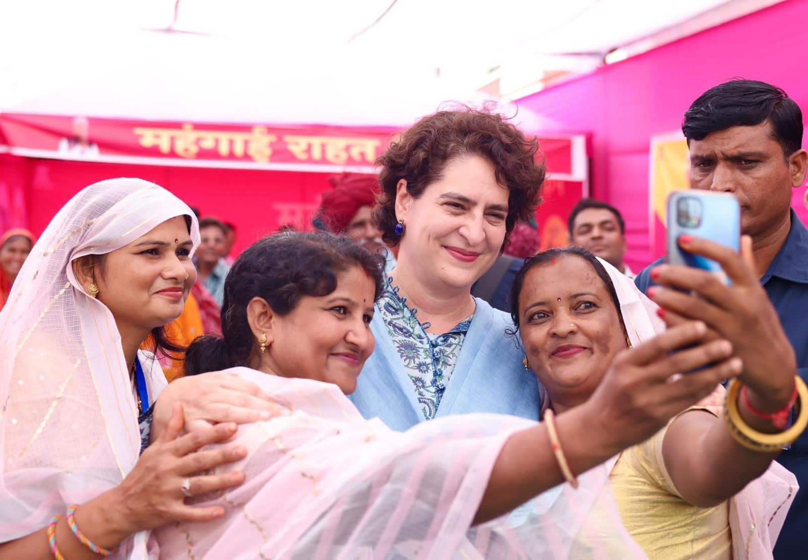 Priyanka Gandhi Vadra In Rajasthan