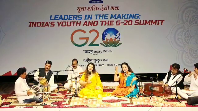 Upreti Sisters Performed in G20 Summit