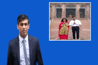 PM Rishi Sunak and his wife visits Delhis Akshardham temple